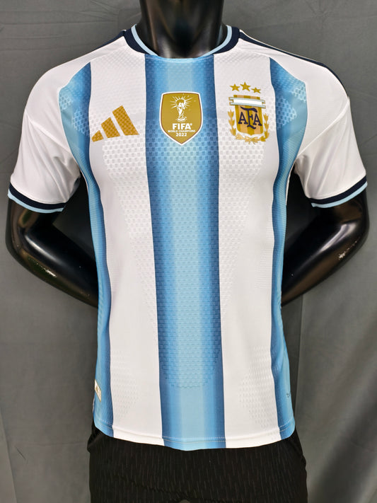 Argentina 26 Home Football Jersey
