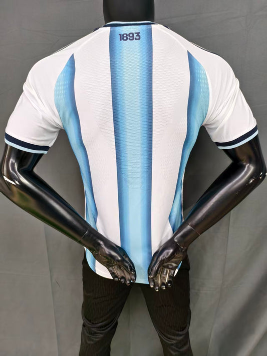 Argentina 26 Home Football Jersey