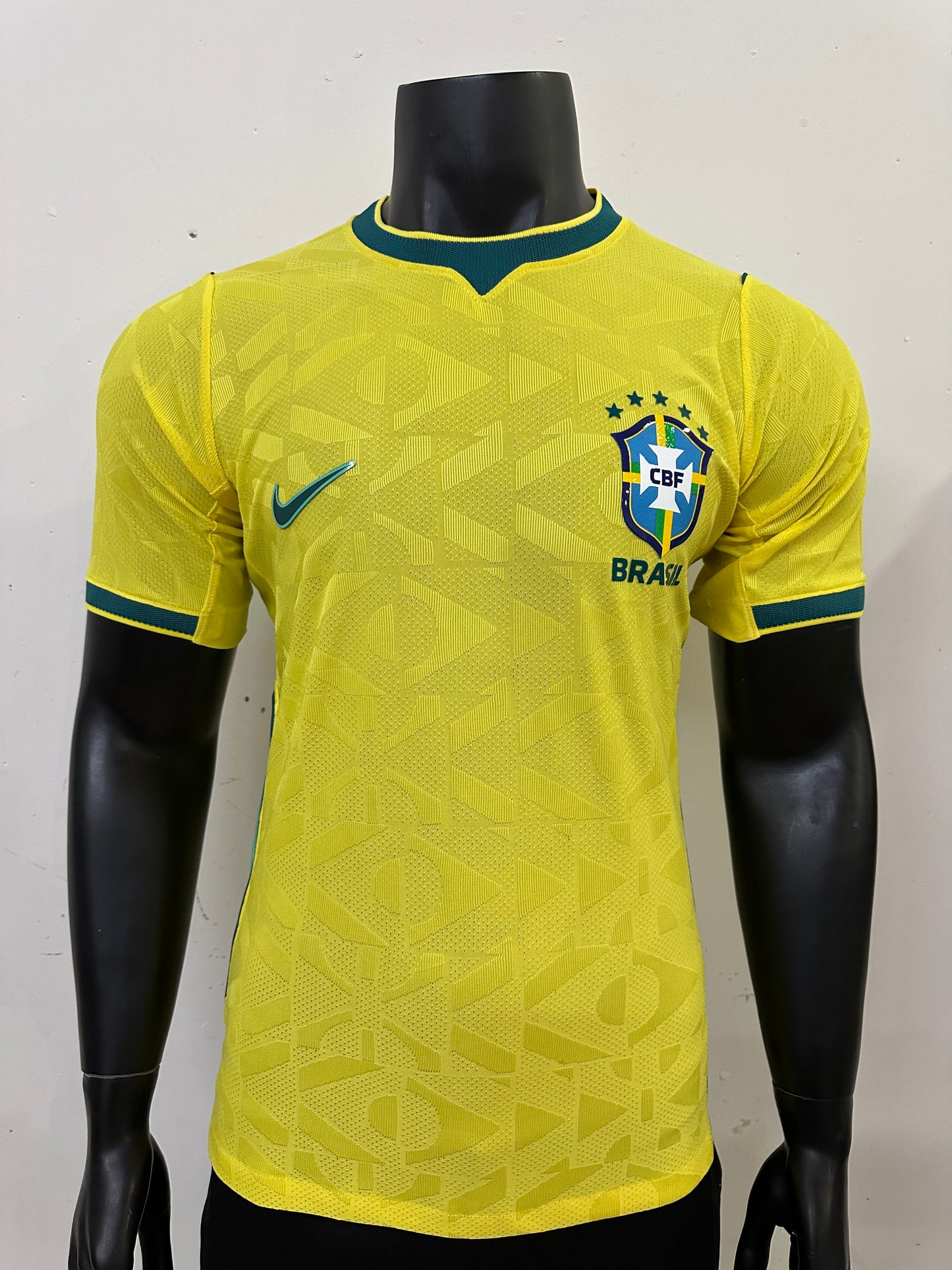 Brazil 26 Home Football Jersey