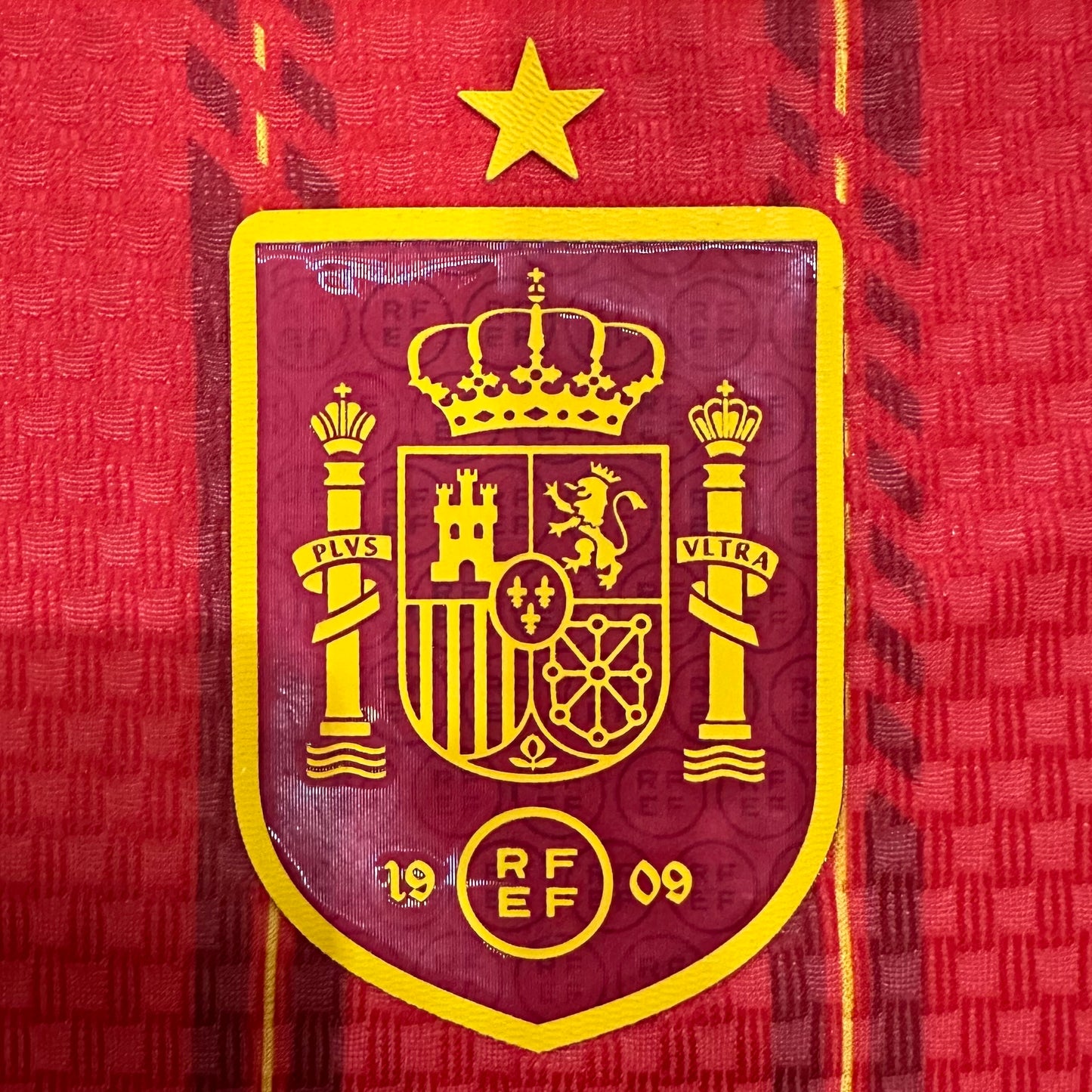 Spain 26 Home Football Jersey