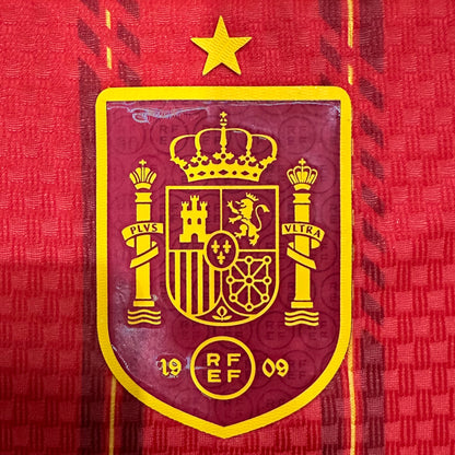 Spain 26 Home Football Jersey