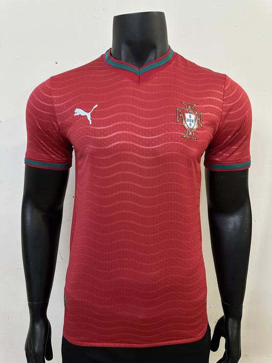 Portugal 26 Home Football Jersey