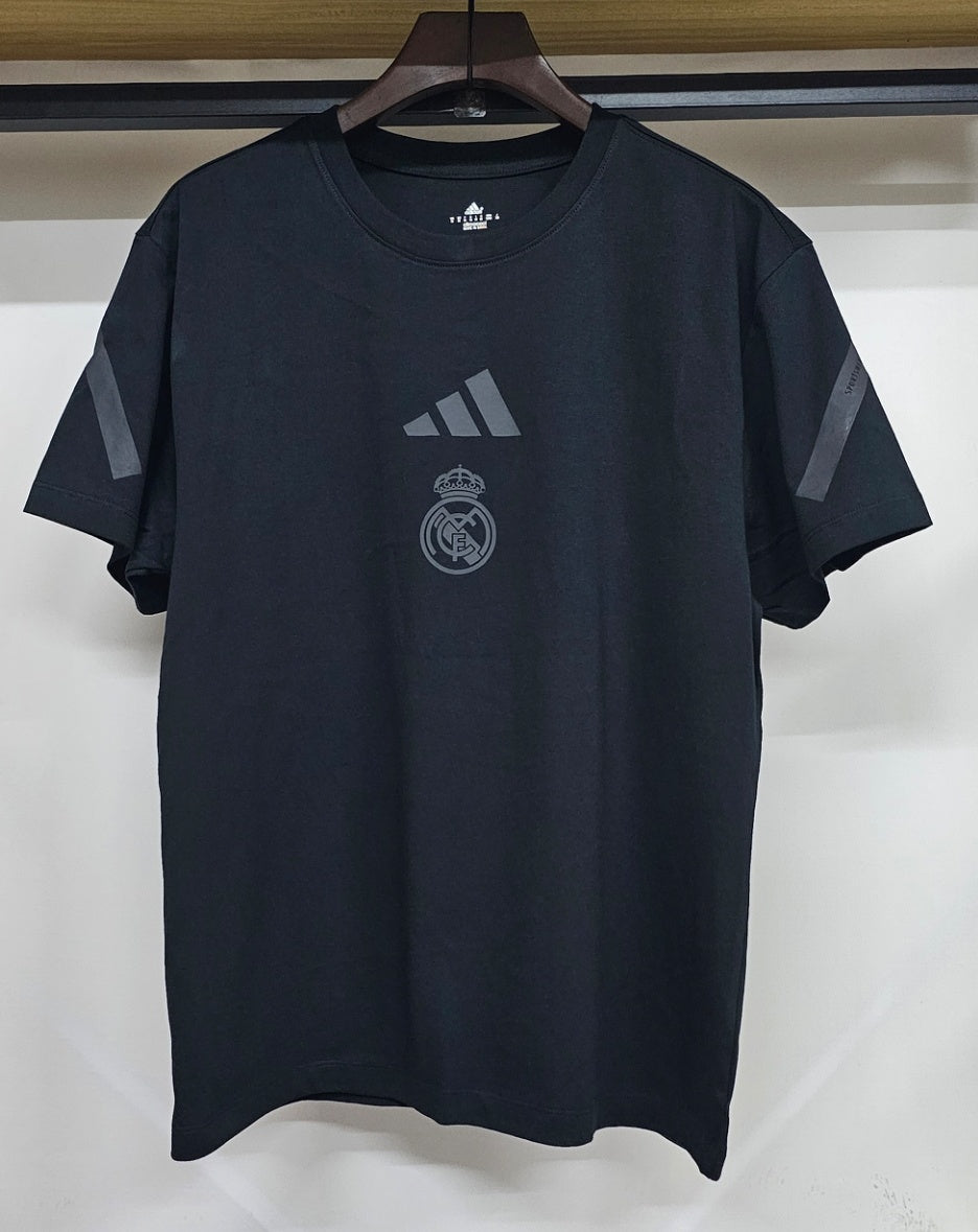 Black Real Madrid Urban T-Shirt