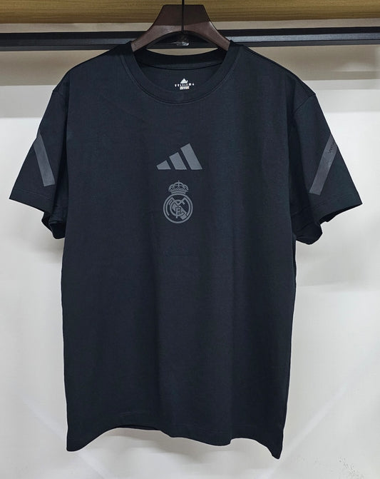 Black Real Madrid Urban T-Shirt