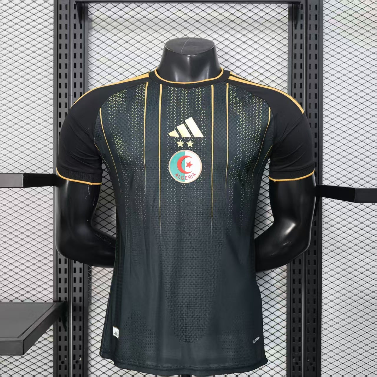 Algeria 26 Black Football Jersey