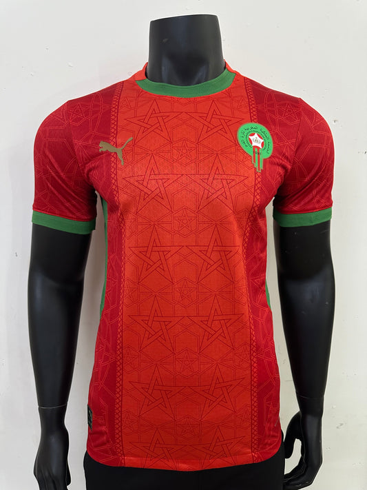 Morocco 2025 Home Football Jersey