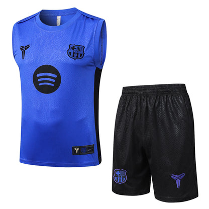 Barcelona sleeveless Training Football Jersey