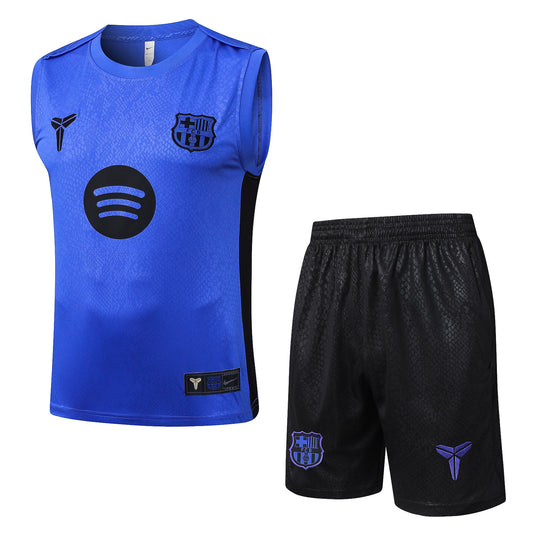 Barcelona sleeveless Training Football Jersey