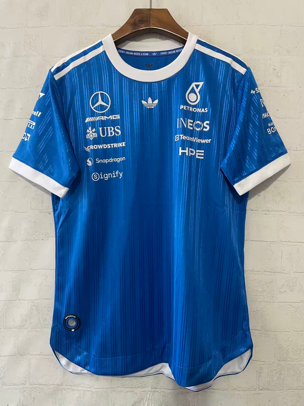 Mercedes-AMG Petronas F1 Team Blue Wonder Driver Jersey